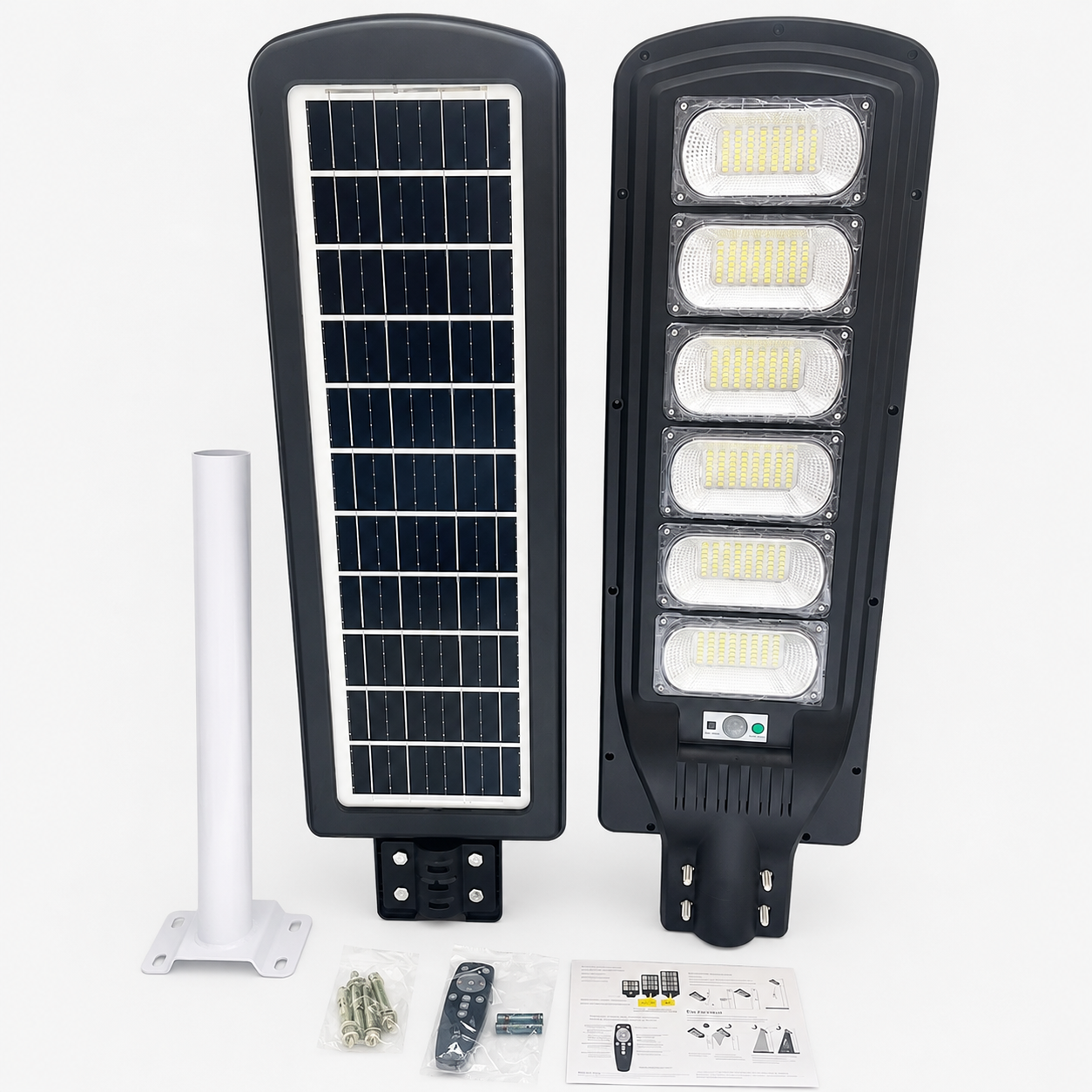 Lampadaire solaire 300W Tout en un