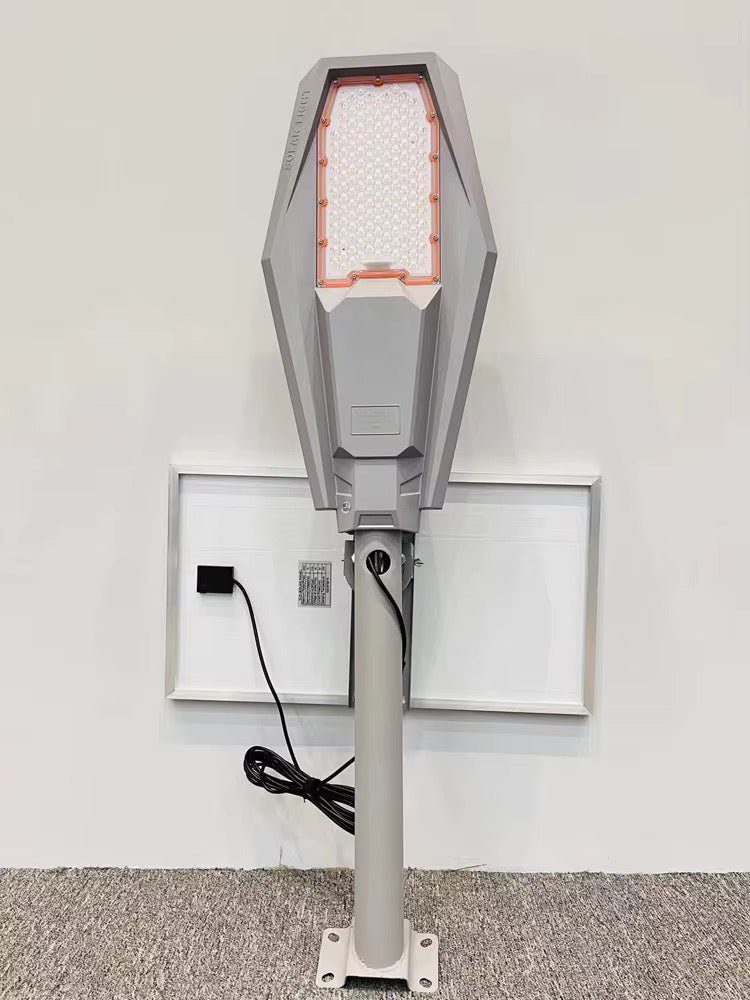 Lampadaire Solaire 400W 2 en 1 – Modèle Haut de Gamme