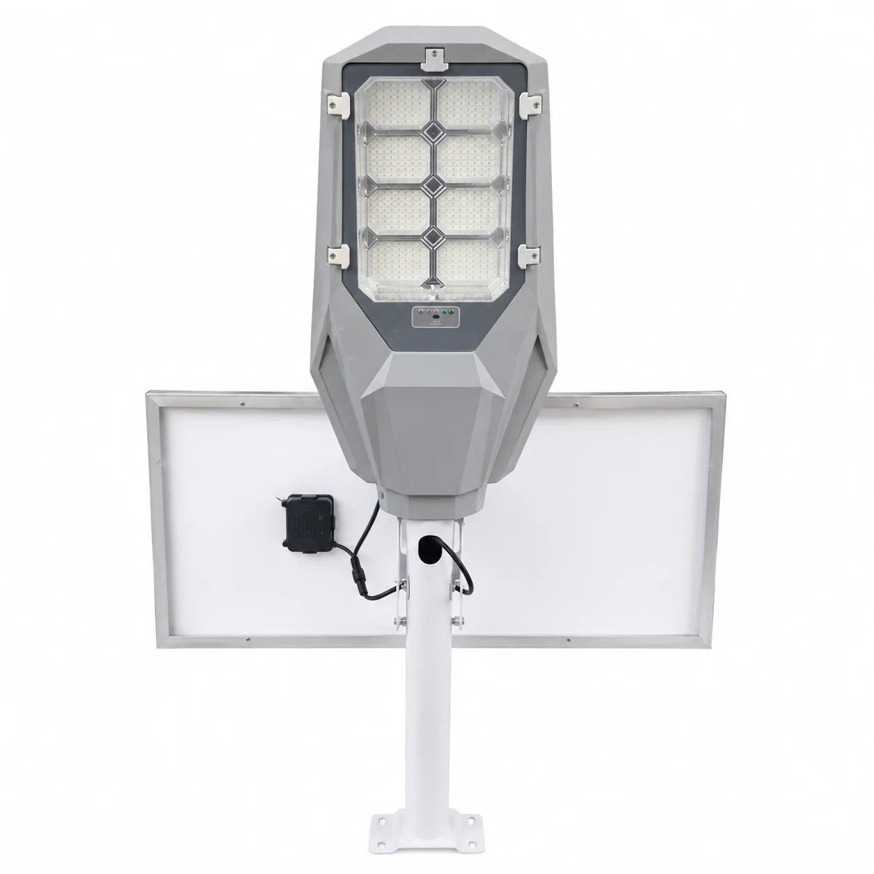 Lampadaire solaire 500W 2-en-1 – Modèle haut de gamme